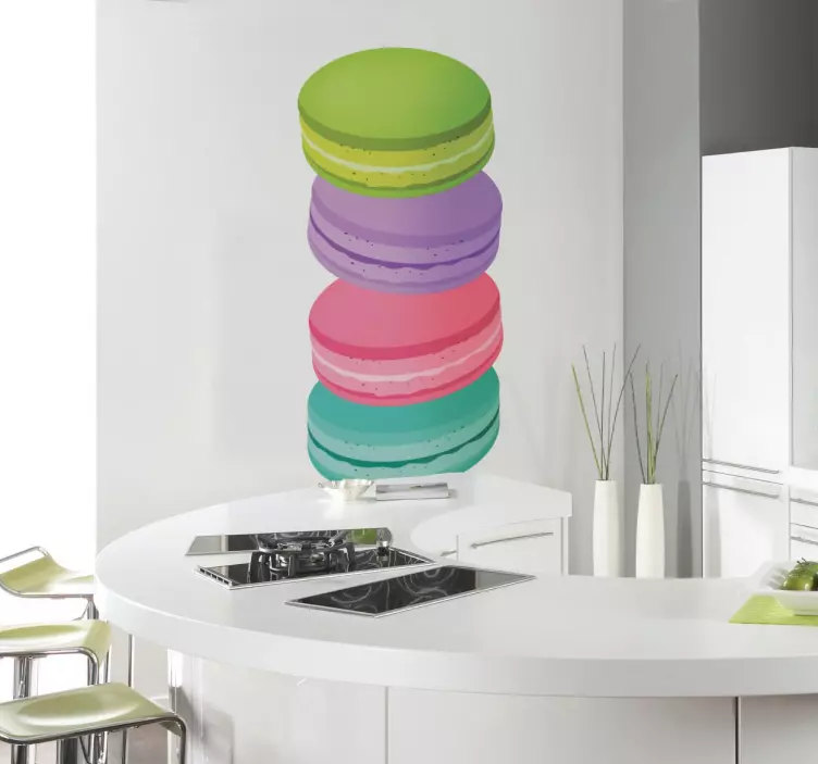 Colorate macaroons autocolant - TenStickers