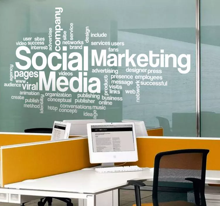 Conceptul de autocolante pentru conceptul de companie - TenStickers