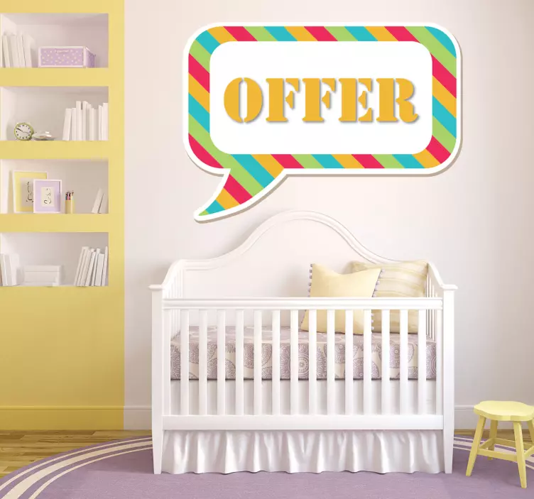 Autocolant pentru geamurile magazinului pentru copii - TenStickers