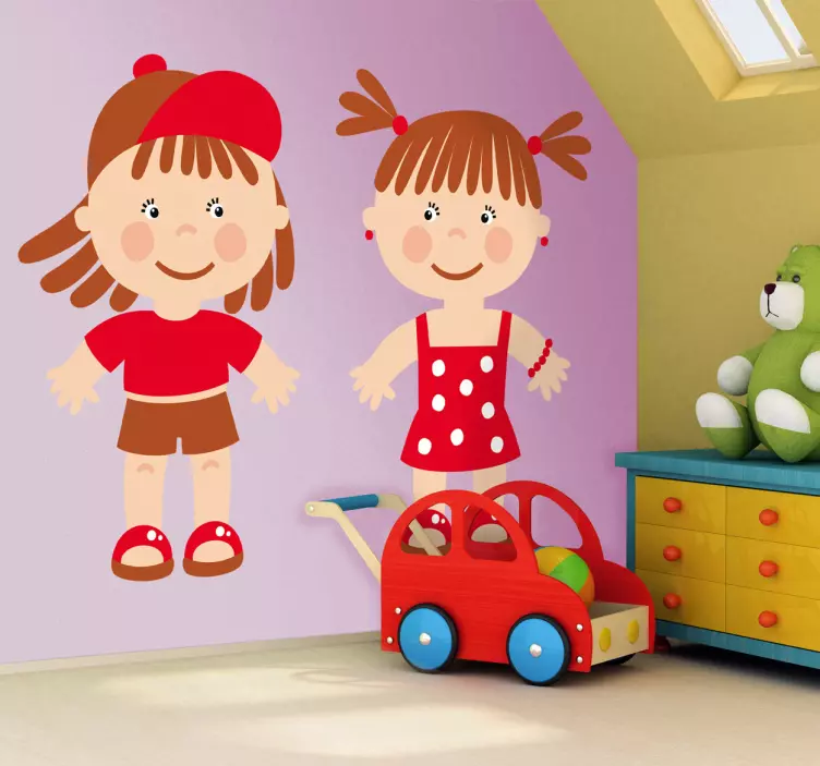 Copii stickere copii mici - TenStickers