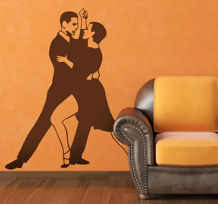 Cupl de dans autocolant decorativ tango - TenStickers