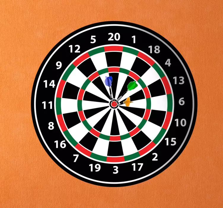 Darts sticker autocolant - TenStickers