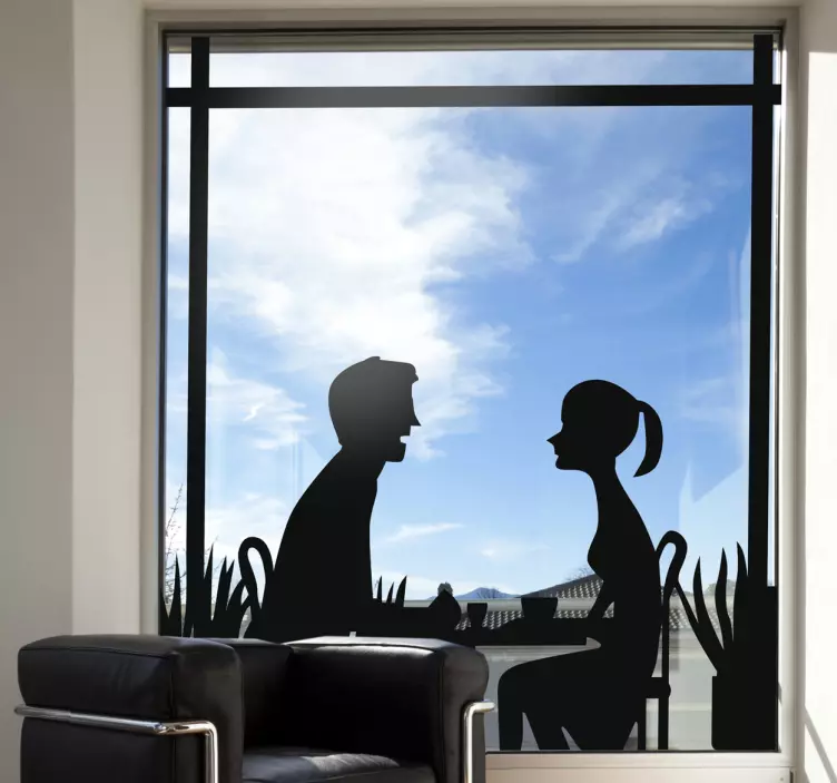 Data decalării magazinului de cafenea - TenStickers