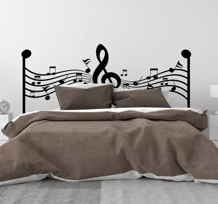 Decal clef decal muzica clasica - TenStickers