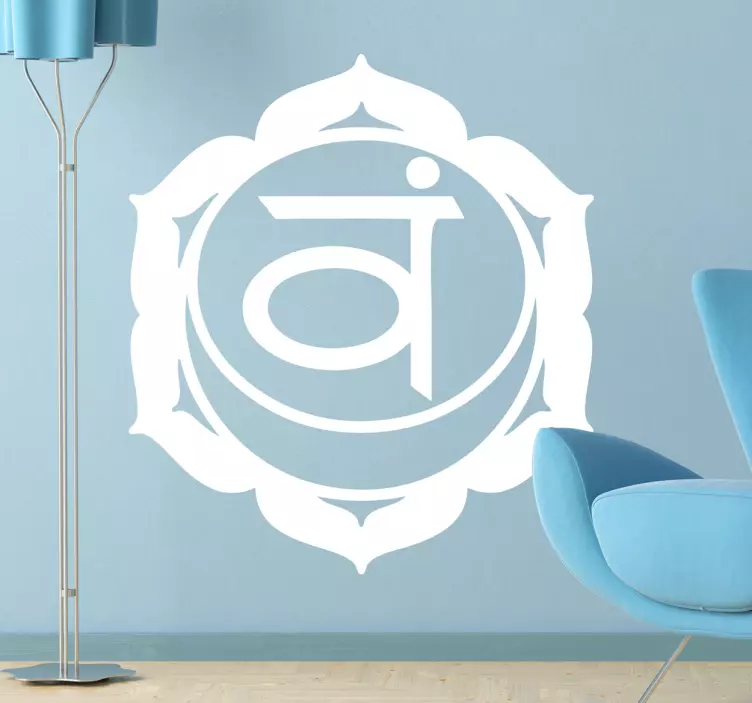 Decal decorativ chakra svadhishthana - TenStickers