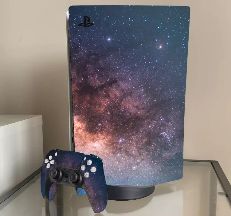 Autocolante pentru piele de vinil galaxy ps5 - TenStickers