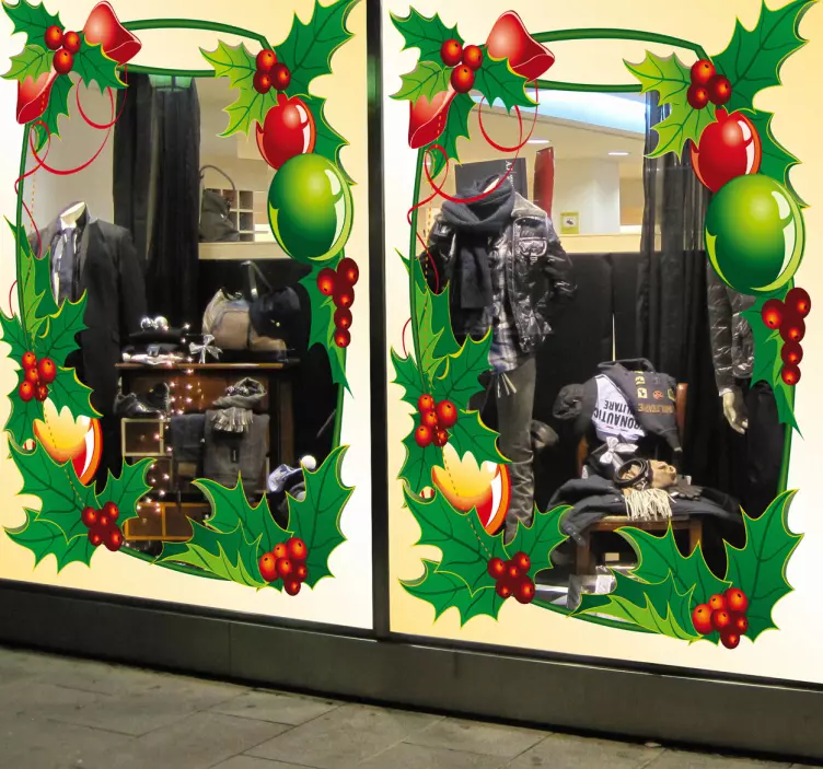 Decalaj cadru de crăciun - TenStickers