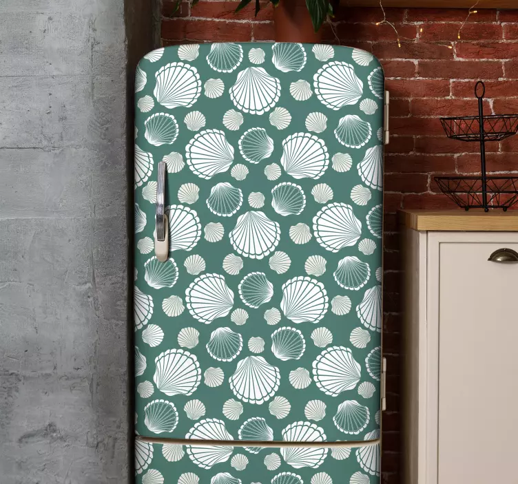 Autocolant frigider lume scoică - TenStickers