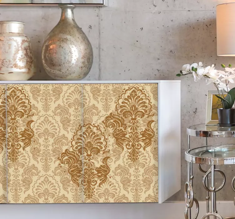 Decalcomanie de mobilier vechi de culoare caldă, decolorată - TenStickers