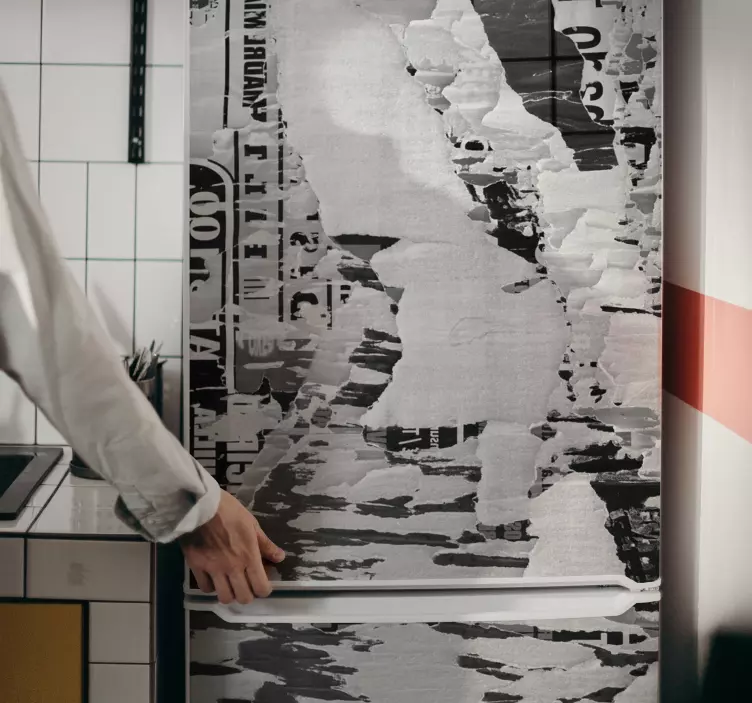 Autocolant de frigider revista vintage - TenStickers