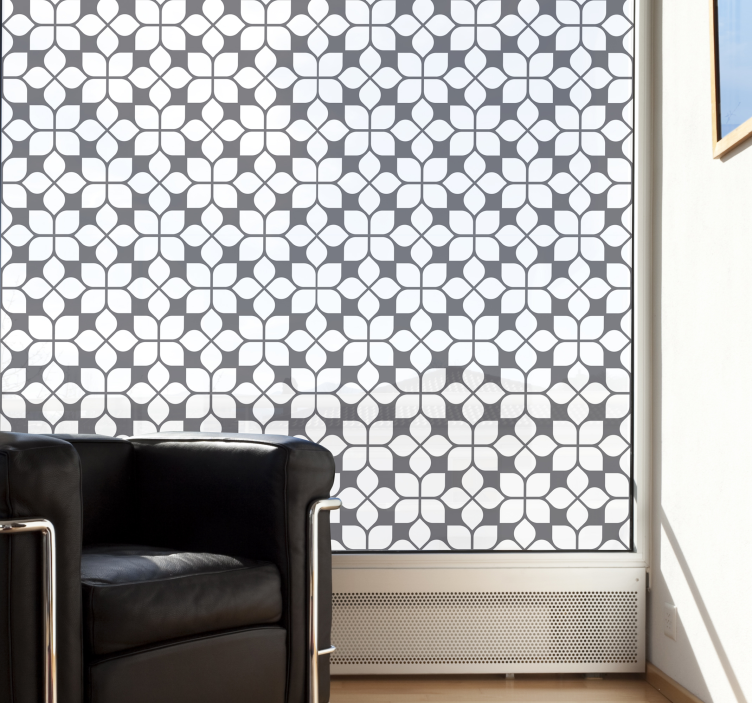 Autocolant pentru geamuri moucharabieh - TenStickers