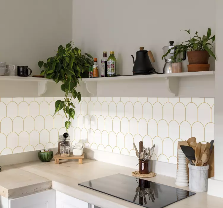 Autocolante de perete cu arcurile patronului - TenStickers