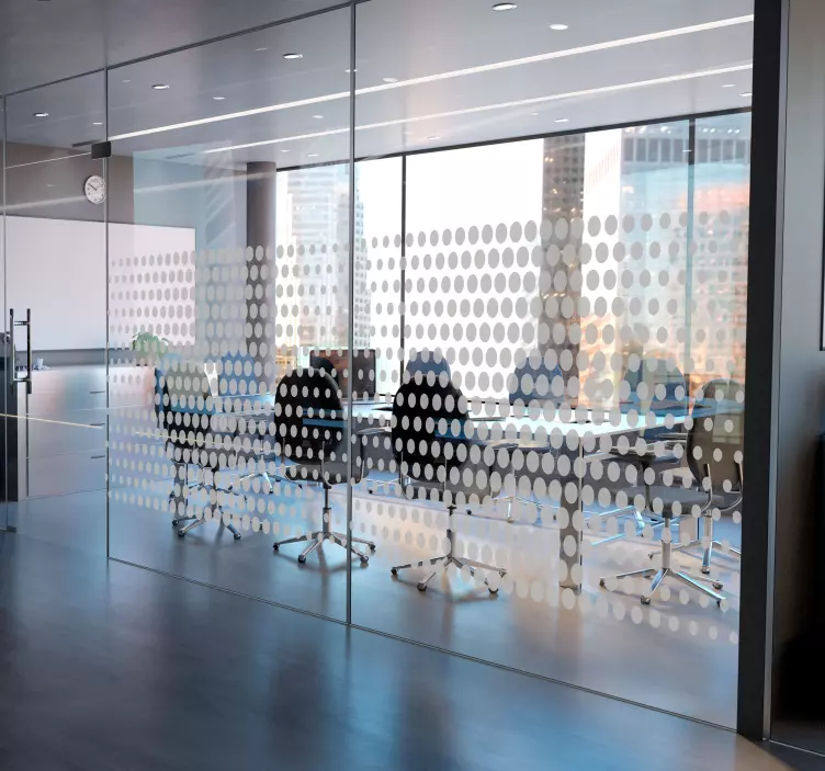 Cercuri de perete din cerc mobilier de birou pentru oficinăMobili - TenStickers