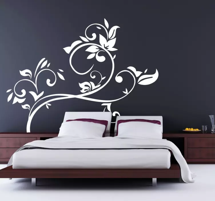 Decorative ramuri florale autocolante - TenStickers