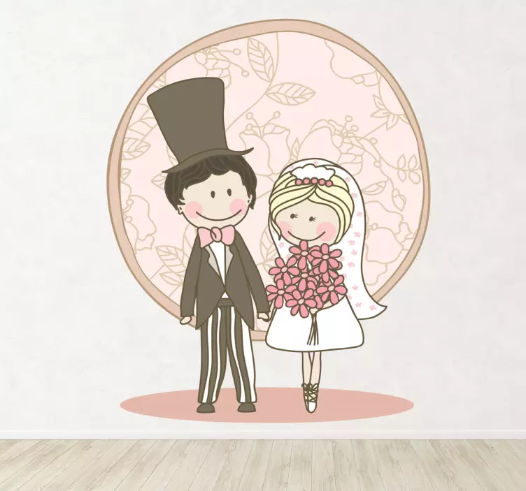 Doar autocolant căsătorit - TenStickers