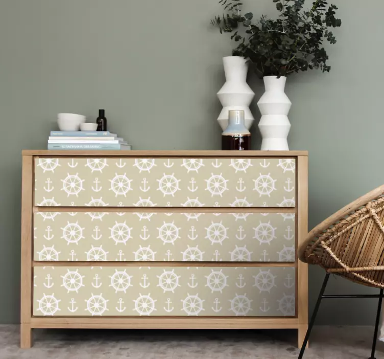 Etichete animale concept roată nautică - TenStickers