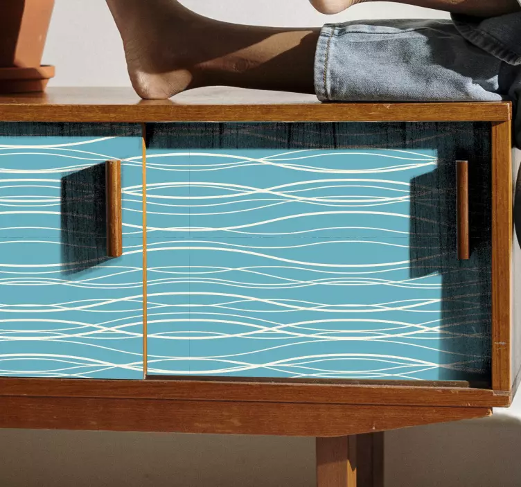 Etichete animale cu suprafață ondulată - TenStickers