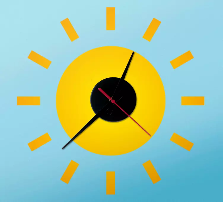 Fantastic strălucitor ca autocolantul de perete al soarelui - TenStickers