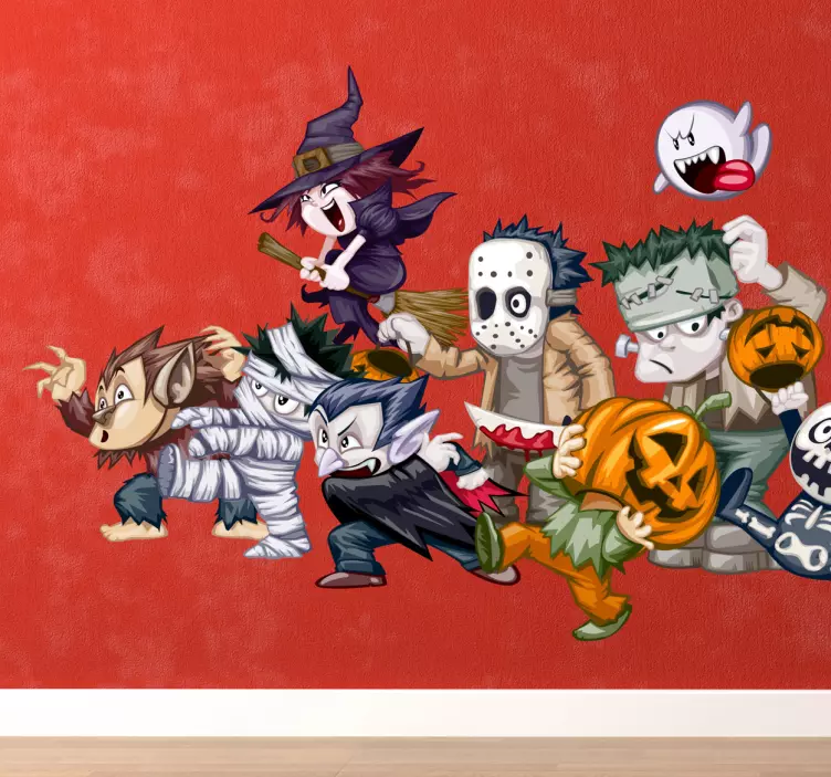 Fantome și autocolante pentru copii monștri - TenStickers