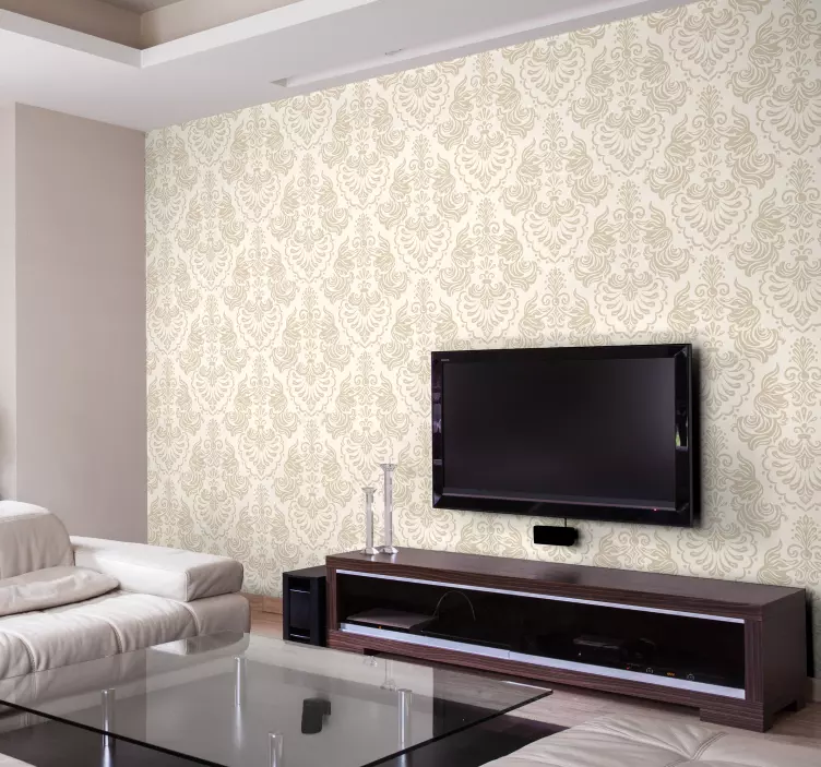 Filigrane florale de perete autocolant mural - TenStickers