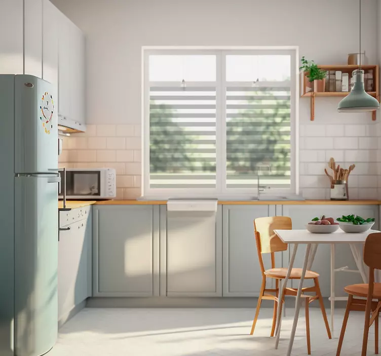 Foaie translucidă pentru autocolantul ferestrei - TenStickers