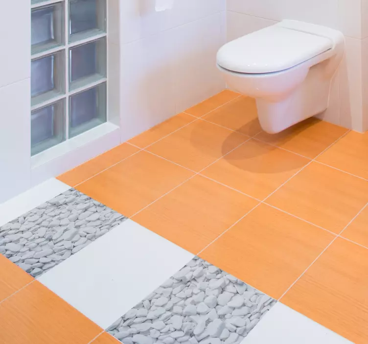 Imitație autocolant podea de piatră - TenStickers