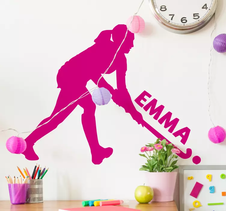 Hochei autocolant personalizat fata - TenStickers