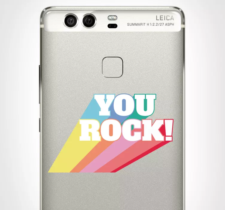 Huawei autocolant autocolant rock - TenStickers