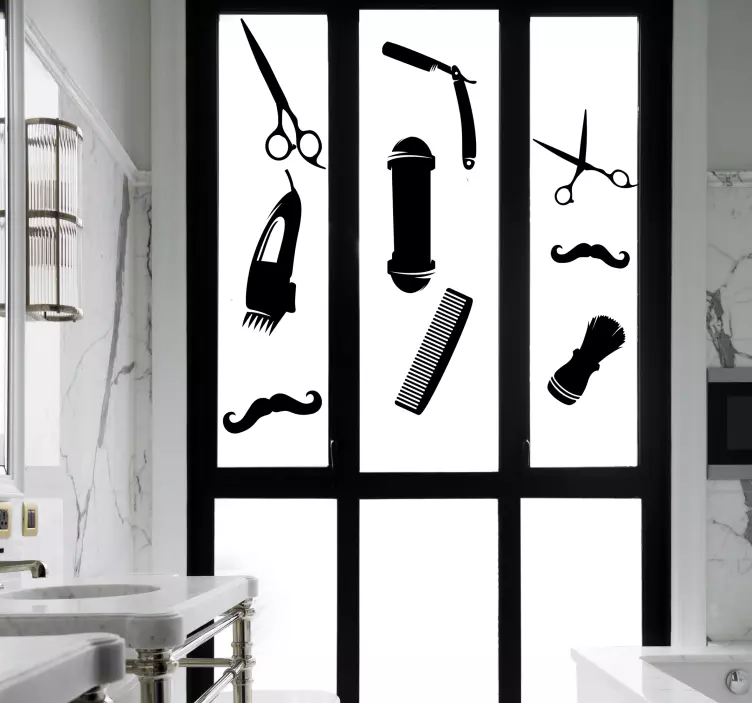 Autocolant fereastră pictogramă - TenStickers