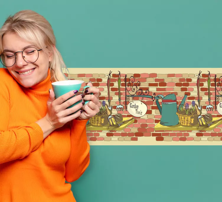 Autocolant de perete cu ingrediente clasice - TenStickers