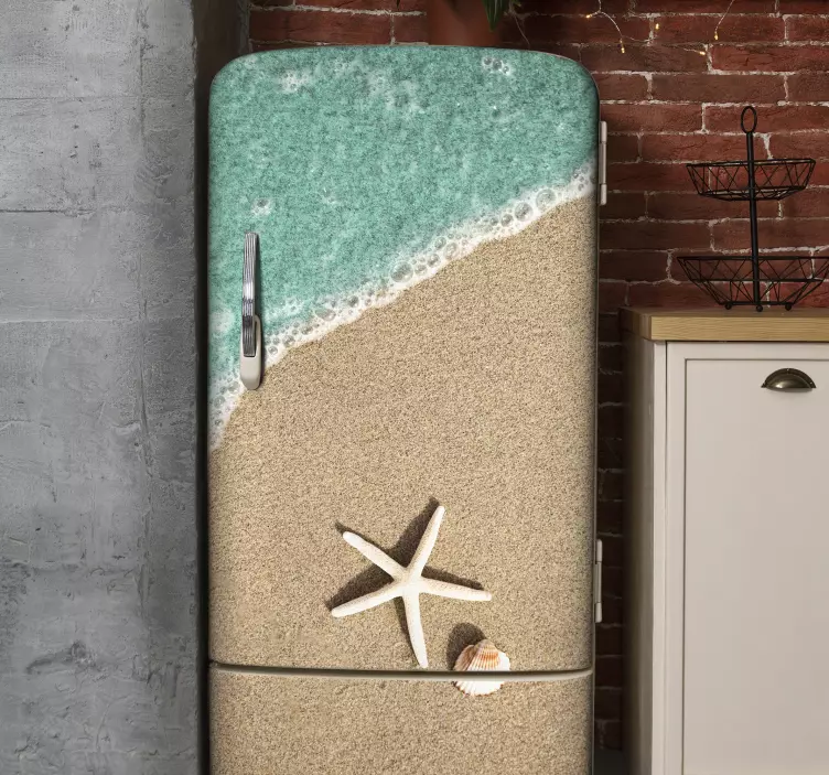 Autocolant de vinil de coajă de mare - TenStickers