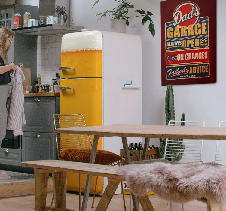 Autocolant frigider - TenStickers