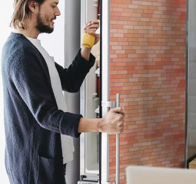 Cărămidă decalaj frigider - TenStickers