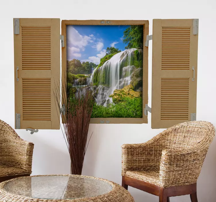 Jungla de autocolant de fereastră - TenStickers