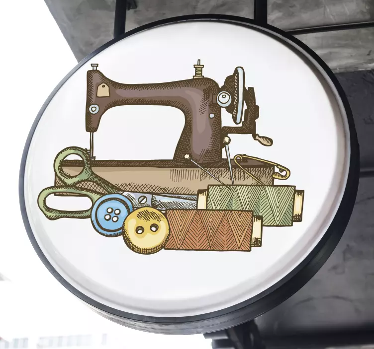 Kit de cusut autocolant de artă de perete - TenStickers