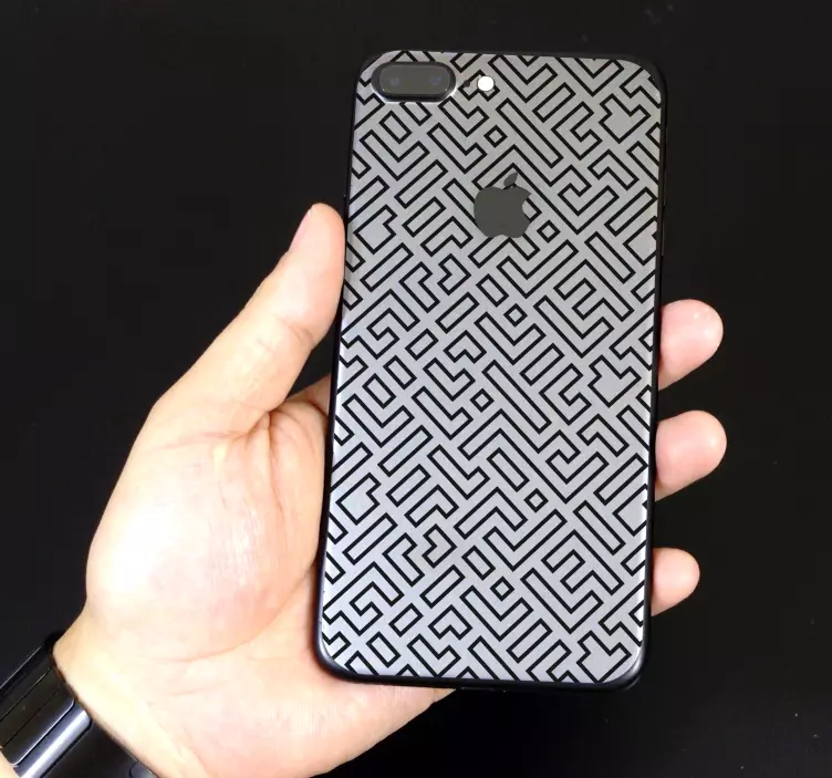 Labirint (iphone) autocolant pentru iphone - TenStickers