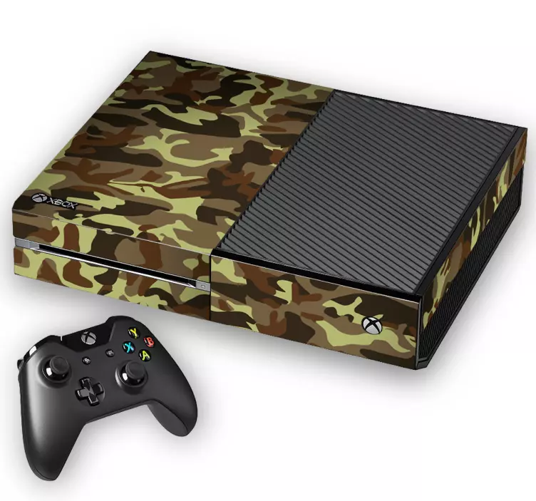 Lupta camuflaj xbox piei - TenStickers
