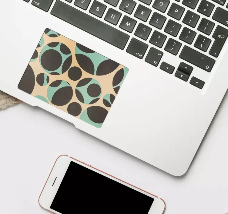 Autocolant model trackpad de cerc - TenStickers