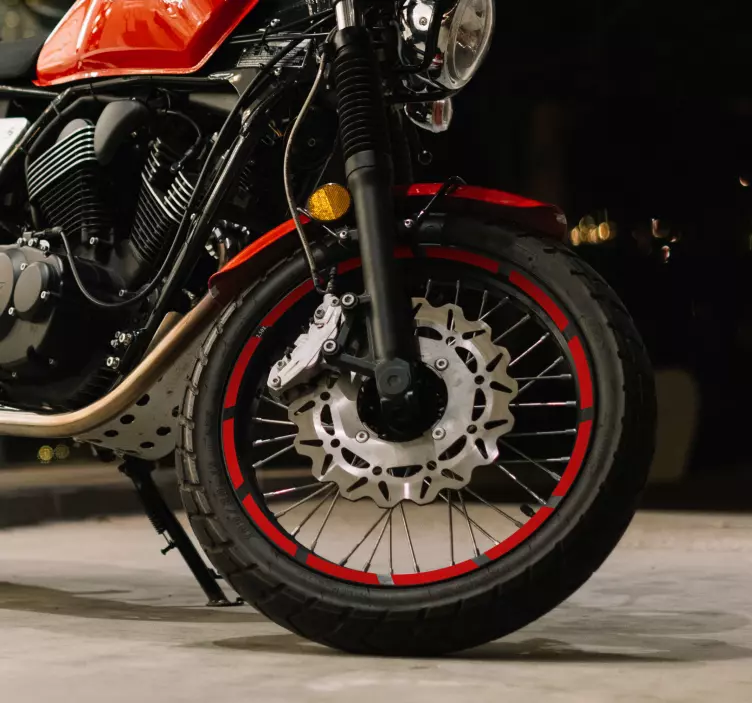 Autocolante motociclete jante monocolore - TenStickers