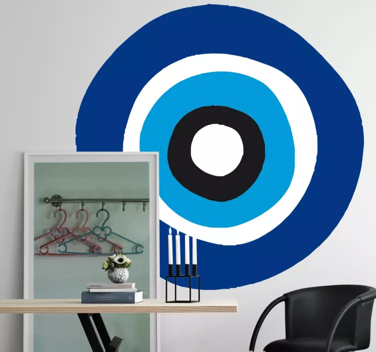 Nazar amulet decal perete - TenStickers