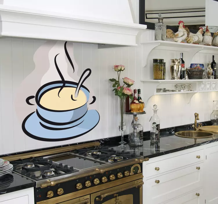 Oală de ciorba fierbinte - TenStickers