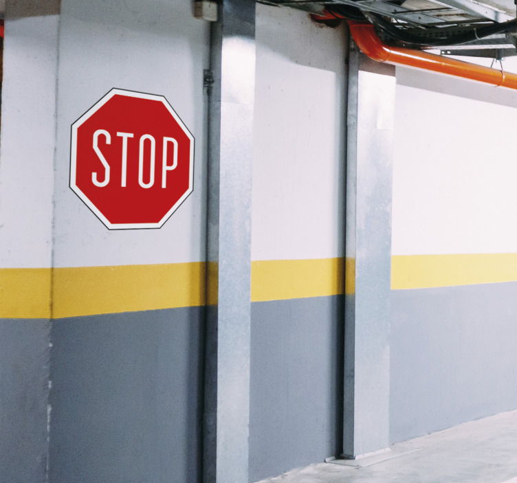 Opriți autocolantul - TenStickers