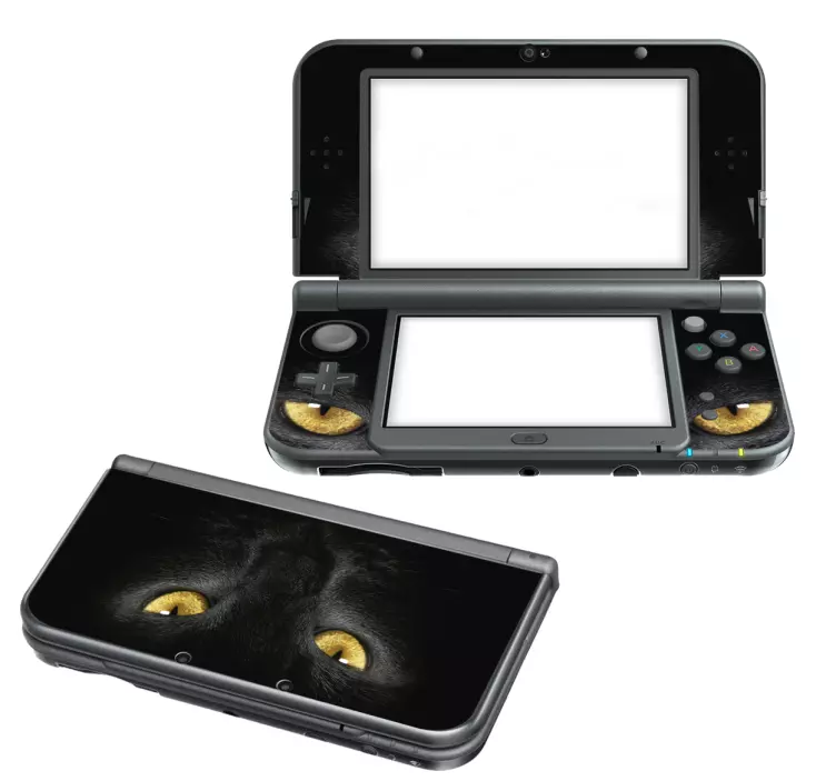 Pisica ochi nintendo autocolant - TenStickers