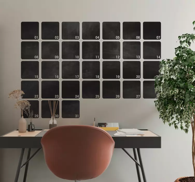 Planificator de autoutilitare pe luna - TenStickers