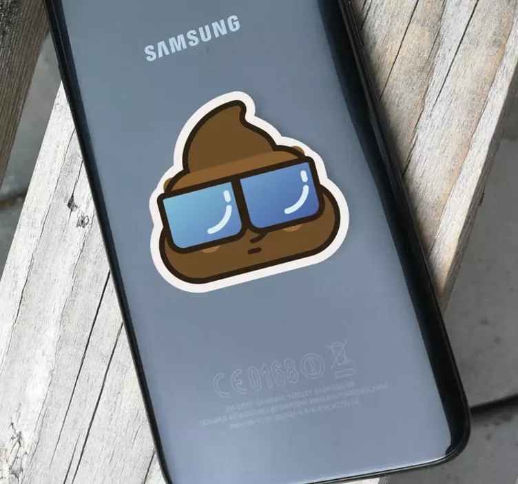 Poo whatsapp emoji samsung sticker - TenStickers