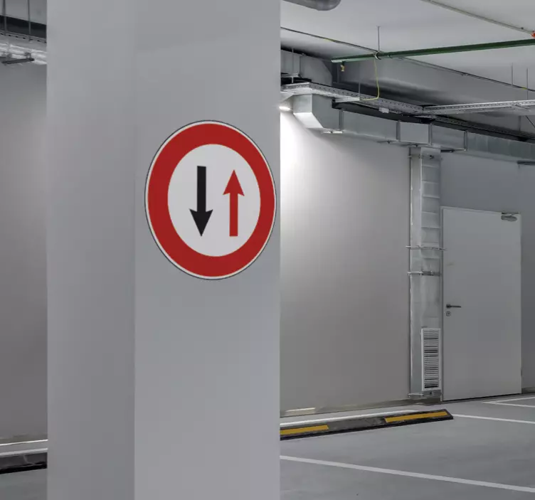 Prioritate la recepția autocolantului de semne de trafic - TenStickers