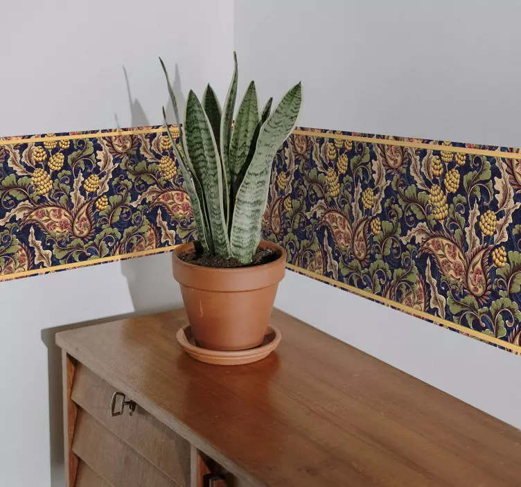 Autocolant realist ilustrare paisley - TenStickers