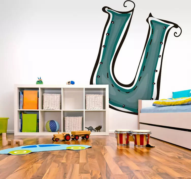 Scrisoare u autocolant - TenStickers