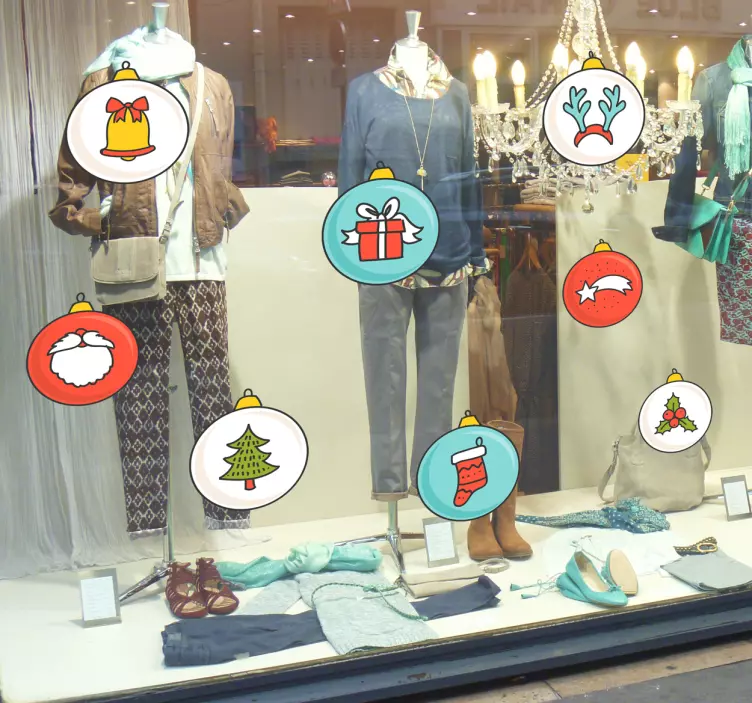 Set de autocolante colecție de crăciun - TenStickers