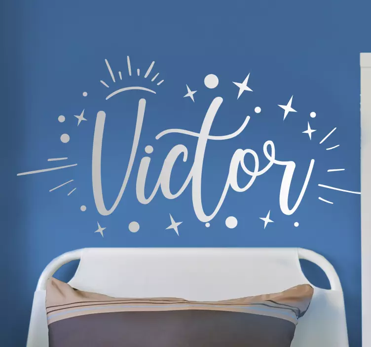 Stele cu denumire personalizată - TenStickers